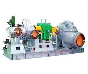 Malá parná turbína s osou 450 KW pre čerpanie